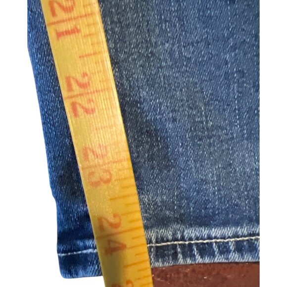 AG The Stilt Cigarette Roll Up Skinny Ankle Jeans Size 27 Light wash - Picture 6 of 9